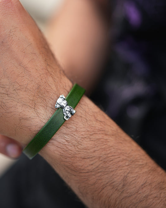 Sterling Silver Dog Bracelet